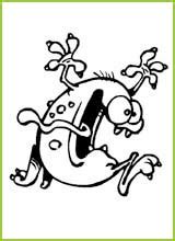 Image result for Coloring Game Game Over Blork