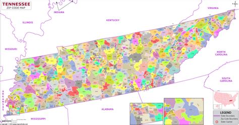 Image result for TN Area Code Map