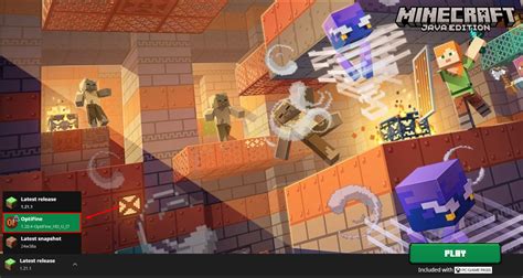 Image result for OptiFine Home Screen