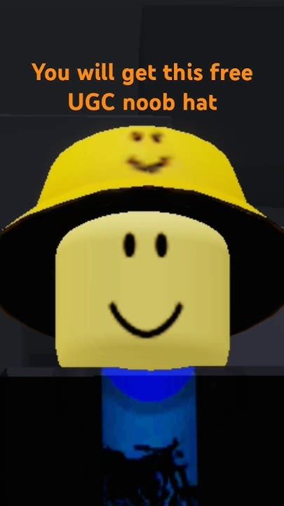 How to get free UGC noob hat #roblox #Roblox #UGC #free #ugc #noob #hat ...