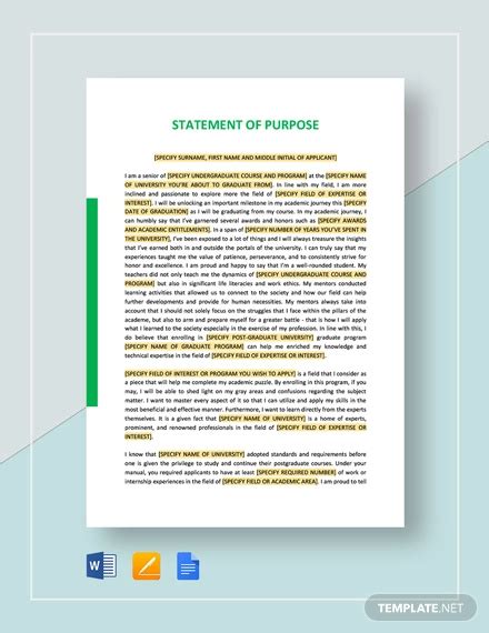 Image result for Problem and Purpose Statement Examples