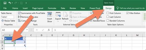 Pivot Table Tools Design Tab に対する画像結果