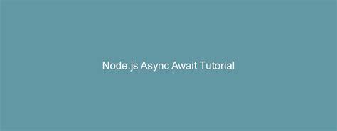Toradh íomhá ar Node Async/Await