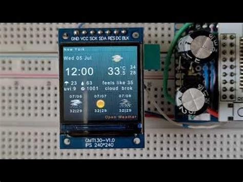 Image result for Weather Clock Arduino