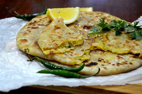 Aloo Paratha - Indian Breakfast - Shanaz Rafiq Recipes - Aloo Paratha
