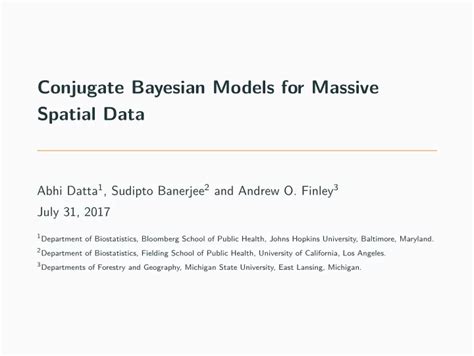 Bayesian Spatial Occupancy Models に対する画像結果