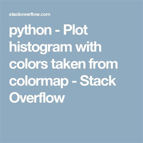 Python Histogram Color Code に対する画像結果