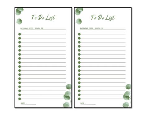 Image result for Free Sample to Do List Template