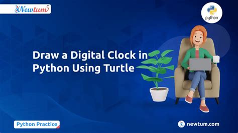 نتيجة الصورة لـ Python Turtle Clock Code