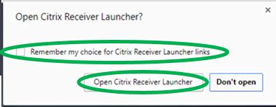Image result for Open Citrix Workspace Launcher