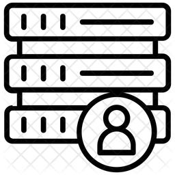 Toradh íomhá ar Database User Icon