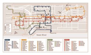 Image result for Perth Bus Map