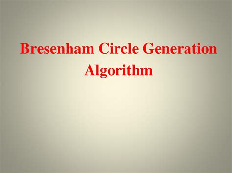 Afbeeldingsresultaten voor How Tocode Circle in Algorithm