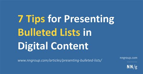 Image result for Bullet List Example