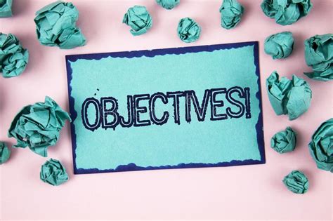 Image result for Writing Note Showing Objectives