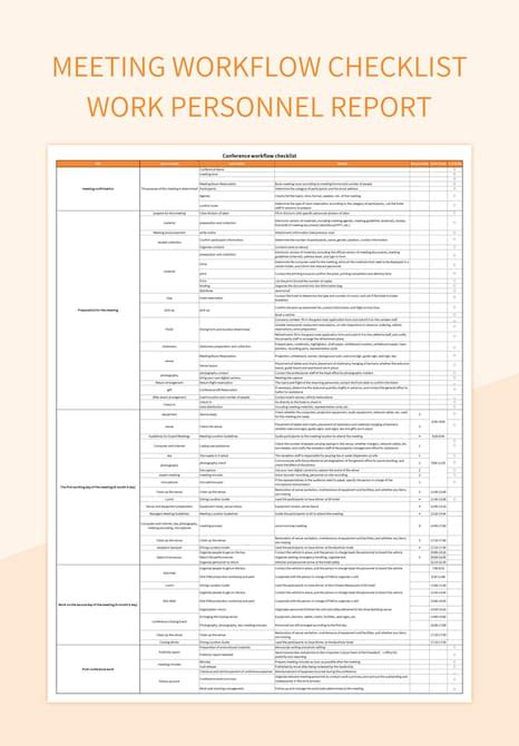 Image result for Sample Workflow Checklist
