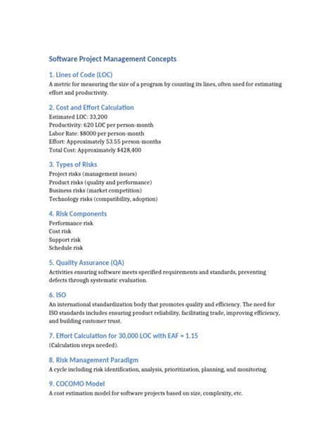 Image result for Software Project Management Concepts