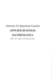 Toradh íomhá ar Applied Business Mathematics Examples