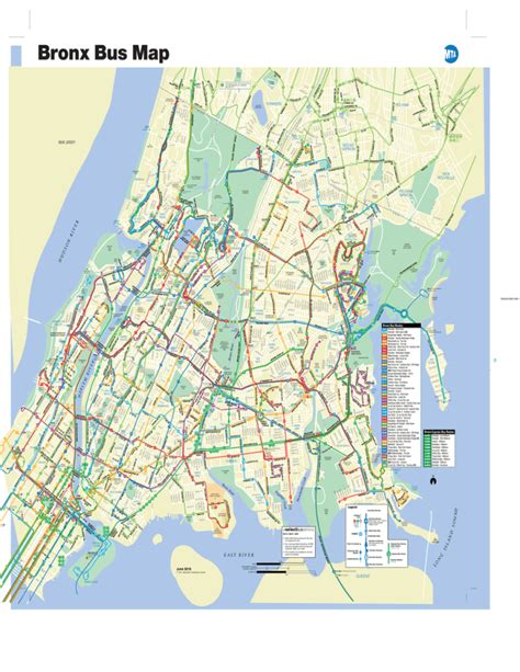 Image result for Bronx Bus Routes Map