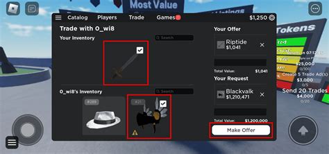 Image result for How to Send Trade in Roblox 2020