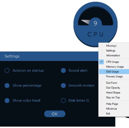 Image result for Monitor De CPU GUI