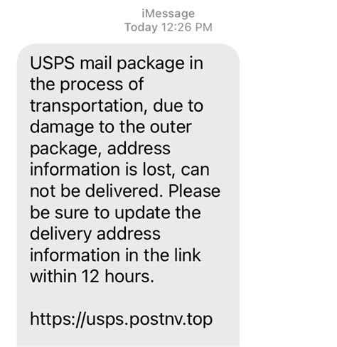 Toradh íomhá ar Text Message Post Office Scam