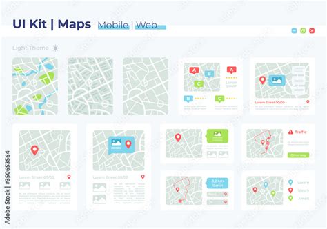 Image result for Map Navigation System UI Design
