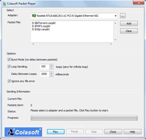 Toradh íomhá ar Replay Packet Format of HTTP