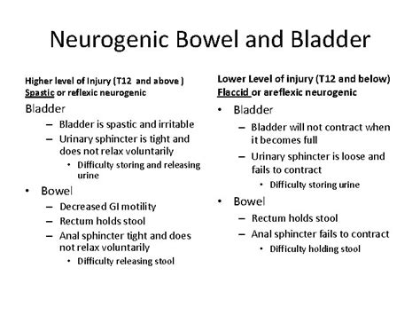 Toradh íomhá ar Neurogenic Areflexic Bladder