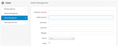 Image result for Admin User Creation Page