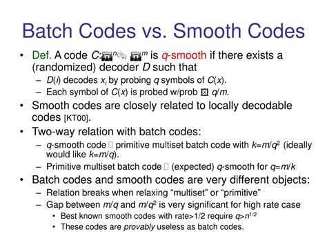 Batch Code Meaning に対する画像結果