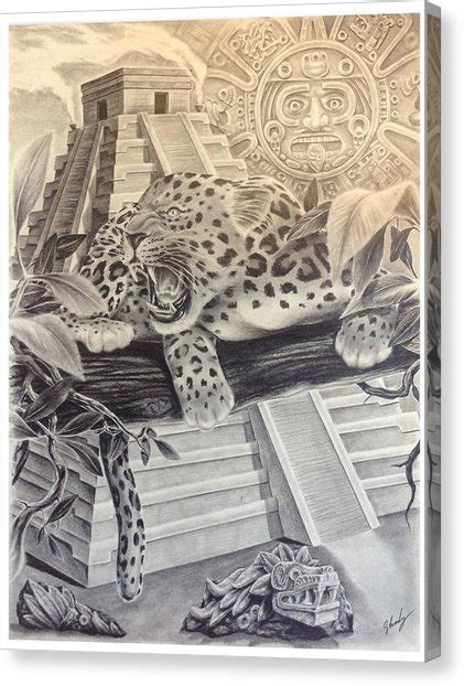 Image result for Aztec Pyramid Drawing