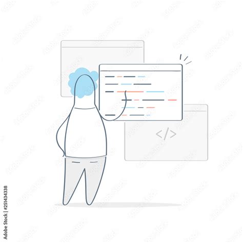 Image result for Coding Cartoon Sketch