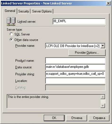 Afbeeldingsresultaten voor Standard Provider Name From MS SQL Linked Server