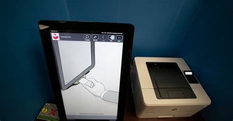 Toradh íomhá ar ImageCast Voting Machine