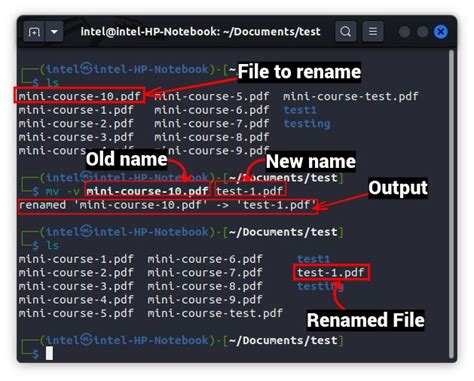 Image result for Linux How to Rename a File