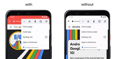Image result for Android/Chrome AppView