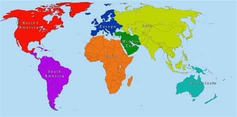 Afbeeldingsresultaten voor Basic Map of World