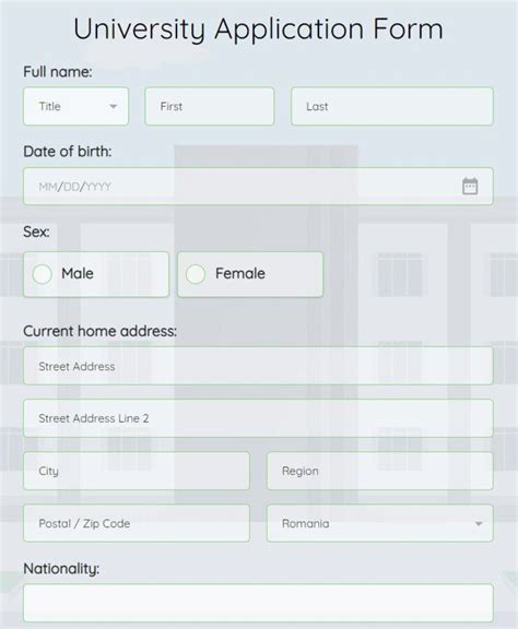 Image result for Application Form Design
