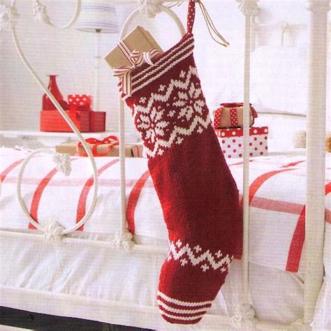 Image result for Christmas Stocking Knitting Pattern Chart