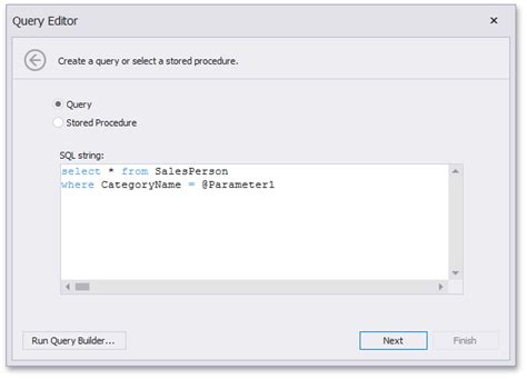 Toradh íomhá ar Custom Queries SQL
