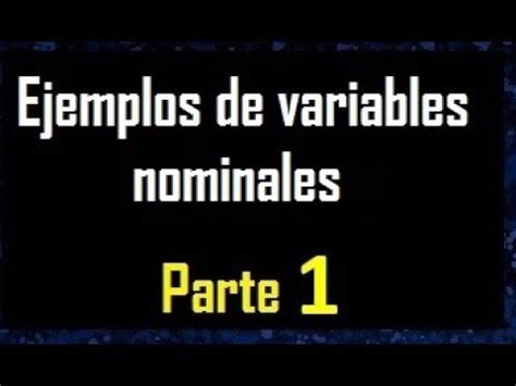 Image result for Que ES Variable Nominal