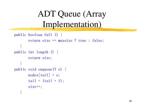 Sample Queue ADT Specification に対する画像結果