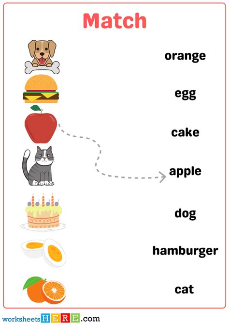Matching Objects Worksheets に対する画像結果