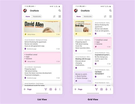 Afbeeldingsresultaten voor OneNote Client Android