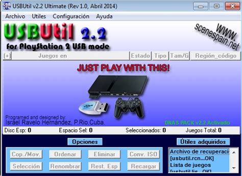 Toradh íomhá ar Download Usbutil PS2 Program