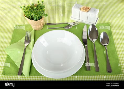 Image result for A Basic Table Setting for a Breakfast