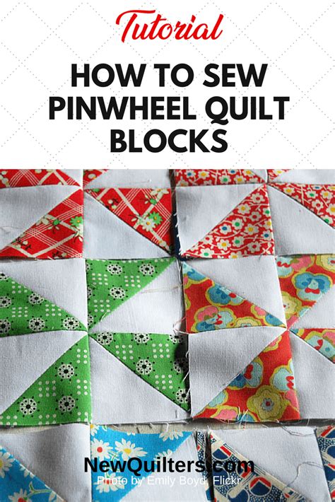 Easy Pinwheel Quilt Block Pattern に対する画像結果