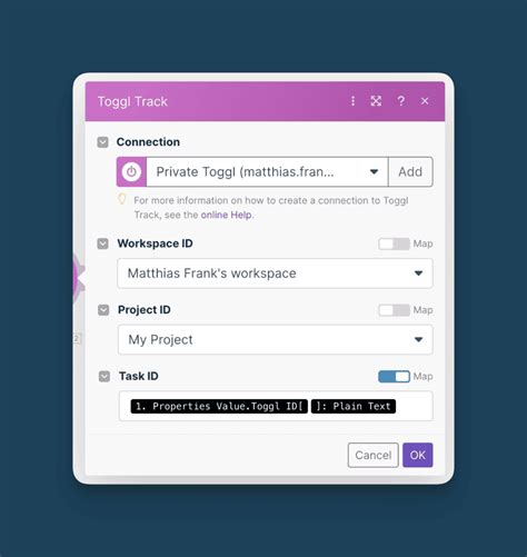 Toradh íomhá ar Tracking Time Notion Database