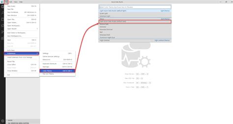Image result for Azure Data Studio Color Scheme